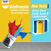 Gambar Cat temk cat dinding interior kamar anti jamur anti lembab cepat kering Wallnesia waterbased | 1kg - Orange dari warjamari undefined 4 Tokopedia