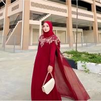 Gambar Yamigrosir- Promo Kaftan Catrine Cape Original/Kaftan Terlaris + Inner -Bisa Grab Dan Gosend dari yamigrosir undefined 4 Tokopedia