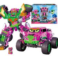 Gambar New Metal Cardbot Transforming Robot to Car Action Figures BLUE COP with Card Transformation Car Toys for Child Gift dari mamarsini hijab undefined 4 Tokopedia