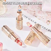 Gambar Lipstick Crystal Jelly Flower Clear Balm Pink Natural Stunning Baby Lips, Moisturizing, Waterproof, Smudgeproof, pH Color Changing Lip balm, Lip care Deep Hydration dari roma_ramai undefined 1 Tokopedia