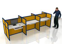 Gambar E Katalog Meja Partisi Kantor 6 Orang dari Furniture Semarang undefined 3 Tokopedia