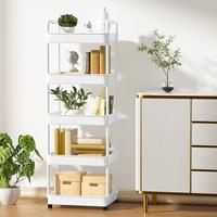 Gambar 5 Tiers Trolley Organizer Auxiliary Rolling Cart With Wheels Shelf Kitchen Furniture Cabinet Storage Rack Bathroom Mobile Cart dari Sitiii Musrifahh&amp;78 undefined 4 Tokopedia