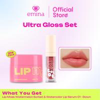 Gambar Emina Skin & Lip Care Package #hellohealthyskin (Lip Mask. Lip Scrub, & Sleeping Mask) - Paket Perawatan Bibir dan Kulit Sehat dari roma_ramai undefined 4 Tokopedia