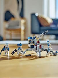 Gambar LEGO 75345 Star Wars 501st Clone Troopers Battle Pack Toy Set, Buildable AV-7 Anti Vehicle Cannon, with 4 Clone Trooper dari geramehkoko undefined 3 Tokopedia