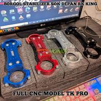 Gambar BARANG TERLARIS Borgol Shock Depan Rx king Model TK PRO Full CNC Stabilizer Sok depan Rx Series RXKING RXS RXK YT115 dari pantherungu undefined 2 Tokopedia
