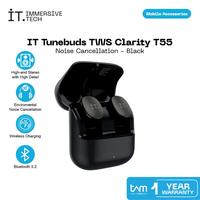 Gambar (SJ)IT TUNEBUDS TWS CLARITY T55 NOISE CANCELLATION - BLACK dari sojuya store undefined 1 Tokopedia