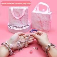 Gambar Gelang Pandora DIY Set Gelang Manik Set Gelang Cantik Anak 66PCS Perhiasan Kit Pembuat Perhiasan Perlengkapan Anak Set Gelang Lucu Kristal dari HARTINI KOSMETIK undefined 4 Tokopedia