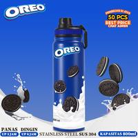 Gambar TUMBLER CUSTOM Edisi OREO -  THERMOS AIR PANAS UNIK - BOTOL MINUM UNTUK KADO GIFT HADIAH - OREO SAKURA 500ML dari Pinter Cetak undefined 4 Tokopedia