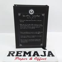 Gambar ReadyKak- NOTE BOOK DEATH NOTE A6 / Buku Tulis Catatan Notes dari trimadri undefined 3 Tokopedia