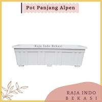 Gambar Pot Panjang Alpen 50 Putih Segi Panjang 50cm 70cm Highway Murah grosir dari hekjd123 undefined 2 Tokopedia