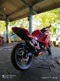 Gambar Knalpot Racing Yoshimura Usa - Ninja 250 - Fi - Karbu - Rr Mono - Z250Sl - Cbr250Rr - Cbr150R Facelift - Cb150R - R25 - Mt25 - Silencer Only Ready dari Fersam store undefined 1 Tokopedia