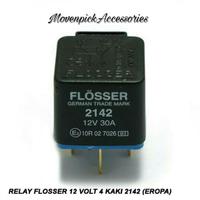 Gambar RELAY FLOSSER 2142 12V 30A kaki 4 ORINAL dari trabasxstore undefined 1 Tokopedia