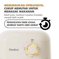 Gambar Gaabor Mini Air Fryer 2L Low Watt 600W AF20M-YE01A - Mesin Penggorengan Tanpa Minyak - Resmi - 3.5L Hitam dari Oriloka Shop undefined 3 Tokopedia