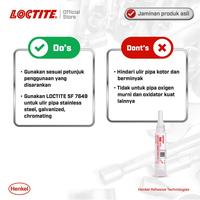 Gambar Henkel LOCTITE 565 Thread Sealant Lem Pipa Anti Bocor 50 ml dari TB HEBAT undefined 5 Tokopedia