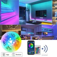 Gambar LED STRIP RGB 5M 10M REMOTE BLUETOOTH CONTROLLER SMD 2835 5050 PAKET LAMPU LENGKAP ADAPTOR HIAS SMARTPHONE WIRELESS KAMAR TIDUR AESTETIC VIRAL MEJA TE dari WARUNG POKE undefined 4 Tokopedia