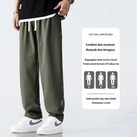 Gambar Celana Cargo Panjang Pria Korean style Regular Straight Loose Fit Celana Olahraga Cargo Pants celana Training Pria Sport Trackpants Celana jogger pria Celana kasual lurus longgar merek trendi musim semi dan musim gugur modis dan sederhana dari SE RUANG undefined 2 Tokopedia