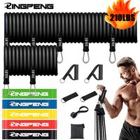 Gambar Resistance Bands Set Exercise Bands with Door Anchor Handles Carry for Resistance Training Physical Therapy Home Workouts dari ALKEYA STORE undefined 1 Tokopedia
