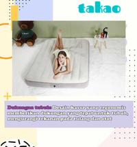 Gambar KASUR ANGIN intex untuk 2 orang dan plus pompa TAMBAH BANTAL gratis lem anti bocor dewasa tebal camping ukuran double queen besar otomatis manual camping kemping kesehatan hmc 366 dari erika spray undefined 5 Tokopedia