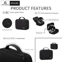 Gambar VALUEWIN MD090 L Size - Pouch Travel Handbag Storage Aksesoris Gadget - Black dari Djisamsoe888 undefined 5 Tokopedia