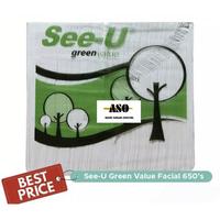 Gambar READY STOK!!!! Tisu Tissue See-U See U Green Value 650 Sheet 2ply Kiloan 650 Gram Tisu Wajah dari hubuibu undefined 3 Tokopedia