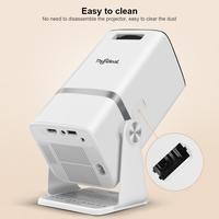 Gambar ThundeaL TD80W Full HD 1080P Mini Projector 4K Android WiFi 3D Home Theater TD80 Portable Projetor Meeting Video Movie PK HY320 dari ryuyuki undefined 5 Tokopedia