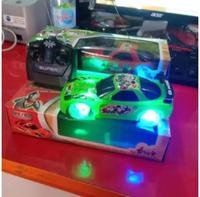 Gambar Mobil Remote control Ban Nyala Kecil / Mainan Anak Mobil RC Roda Lampu dari Haoustor undefined 3 Tokopedia