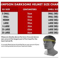 Gambar SIMPSON MODULAR BANDIT HELLFIRE | HELM MOTOR MODULAR FLIP UP SIMPSON DARKSOME dari MadagangHelm undefined 4 Tokopedia