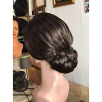 Gambar wig sanggul hairdo simple modern NM 01 dari Preluve_id undefined 4 Tokopedia