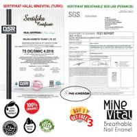 Gambar KUTEK HALAL SHOLAT MINEVITAL BREATHABLE NAIL POLISH [ FREE GIFT ] D3V!! dari rdelia_rafa undefined 3 Tokopedia