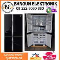 Gambar Terlaris KULKAS SHARP SJ-IF91PG-BK KULKAS SIDE BY SIDE INVERTER 605 dari okee1273 undefined 3 Tokopedia