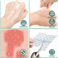 Gambar 50pcs Transparent Stretch Adhesive Bandage Waterproof Protective Second Skin Patch Film Tattoo Aftercare Repair Patch Wrap dari SUCATA gepuk3488 undefined 3 Tokopedia