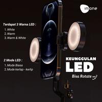 Gambar Inone Selfie Stick Q180 Tripod Panjang 185Cm 4 Kaki Kokoh Anti Guncang Remote Bluetooth Rotasi 360° Terbaru - Q180 Tripod dari baskorojaya store undefined 5 Tokopedia