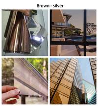 Gambar Reflective Window Film One Way Silver Mirror Glass Film Heat Control Glass Vinyl Anti UV Tint Sun Block Window Sticker Roll dari Xukundi undefined 2 Tokopedia