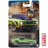 Gambar Hot Wheels HW Silver Series 60 years JBY52 71 Ford Mustang Mach 1 Mattel Hotwheels dari Cupliss undefined 1 Tokopedia