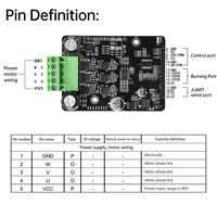 Gambar 1600W 50A BLDC three-phase brushless DC motor controller DC6-80V PWM motor control driver board motor regulator without Hall dari ladya yayah gatwau58 undefined 3 Tokopedia