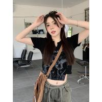 Gambar [ LINGERIE MASTER ] - (T-143) Crop top Kaos Atasan Wanita Lengan Pendek Import dari PANPANG RAHAYU TRRRBARRRU undefined 4 Tokopedia