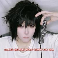 Gambar READY STOCK STYLED - WIG L DEATH NOTE WIG LAWLIET WIG COSPLAY ANIME dari Preluve_id undefined 3 Tokopedia