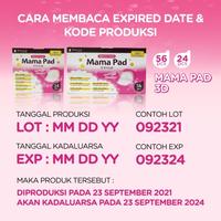 Gambar Distributorres Dacco Mama Pad 3D Isi 112 Pcs - Bread Pads / Bantalan Penyerap Asi dari distributorres undefined 5 Tokopedia