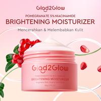 Gambar [ Paket Hemat Putih Wajah ] Glad2Glow Glowing bundle all in1 - 2/3/4/5 PCS Skincare Paket-ghtening toner+ghtening Moisturizer+Cleanser+ghtening Serum Niamide Extract Hitam Mencerahkan Wajah Mencerahkan Melembabkan Kulit skin skincare G2G dari Tokoneijo undefined 4 Tokopedia