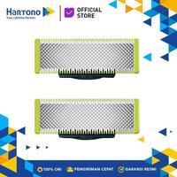 Gambar Philips Refill Pisau Cukur Alat Cukur Elektrik Electric Hybrid Oneblade Refill 2 Pack Qp220/51 //Kynvella dari Kynvella undefined 2 Tokopedia