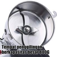 Gambar BISA SPK Keletool 800G Mesin Grinder bubuk Mesin giling bumbu Pengiling gula rempah kering Mesin bubuk tepung Selep bumbu Grinder powder 800 gram Mesin penepung dari pitria anggraeni undefined 5 Tokopedia