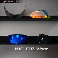 Gambar C10 Helmet Visor For HJC C10 HJ-34P Full face Photochromic Helmet Anti-Fog Pinlock Lens Mask Black Rainbow sliver Shield dari darwiso undefined 4 Tokopedia