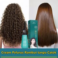 Gambar 180ml Cream Pelurus Rambut tanpa catok Pelurus Rambut Smoothing rambut permanen Obat Pelurus Rambut Untuk Rambut Keriting Ikal Memperbaiki rambut rusak Hair Strahtener Cream dari sitigare undefined 1 Tokopedia