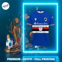 Gambar Jersey Klub U.C SAMPDORIA HOME 2023 2024 Terbaru -  Jersey bola SERIE B ITALIA , Berbahan Dryfit Full Printing & Free custom nama dan nomor Untuk Dewasa dan Anak-anak. - Atasan (Baju), S Kids dari konveksijersey.id undefined 2 Tokopedia