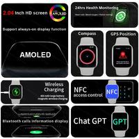 Gambar 2025 New Hello Watch 10 Smartwatch 46mm AMOLED 4G ROM GPS GPT NFC Compass Bluetooth Call Clock Smart Watch Men Women PK 3 4 Plus dari diaskolommesjid undefined 2 Tokopedia