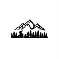 Gambar Mountain & Forest Metal Wall Art – Hill & Trees Design, Nature-Inspired Wall Decor, Elegant Metal Hanging for Home Decoration dari CV Akbar Mutia undefined 4 Tokopedia