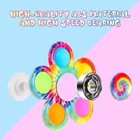 Gambar Tie Dye Simple Fidget Spinner Pops Finger Toys Push Bubble Hand Spinner For ADHD Anxiety Stress Relief Sensory Gifs For Kids dari supyaticell23 undefined 4 Tokopedia