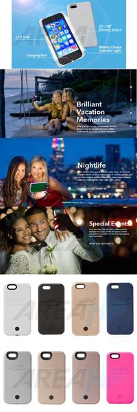 Gambar MAGISTER LUMEE SELFIE LED LIGHT CASE FOR IPHONE 5, 5S, SE dari Magister Teknologi undefined 2 Tokopedia