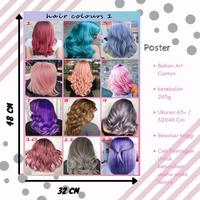 Gambar READY Poster warna rambut wanita terbaru / poster salon rambut wanita model terbaru / poster model potongan rambut TERLARIS - 3 LEMBAR PAKET dari paserisa fashion undefined 2 Tokopedia