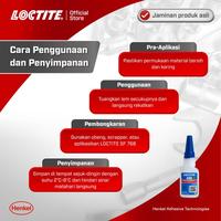 Gambar Henkel LOCTITE 495 Instant Adhesive Lem Instan Lem Super Glue 20 gr dari Cucustore12 undefined 4 Tokopedia